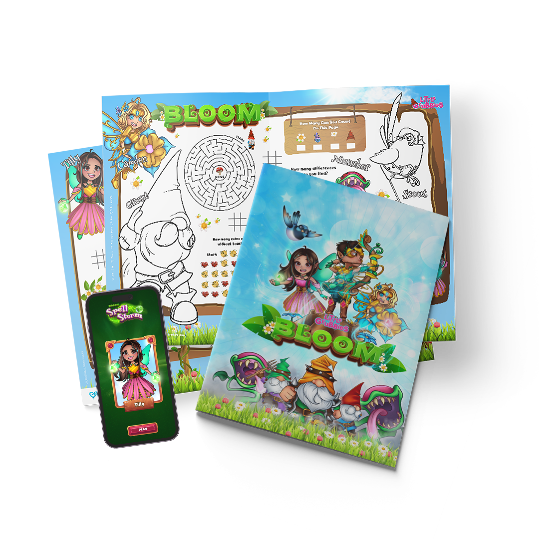 100 Little Grubbies Bloom Booklets