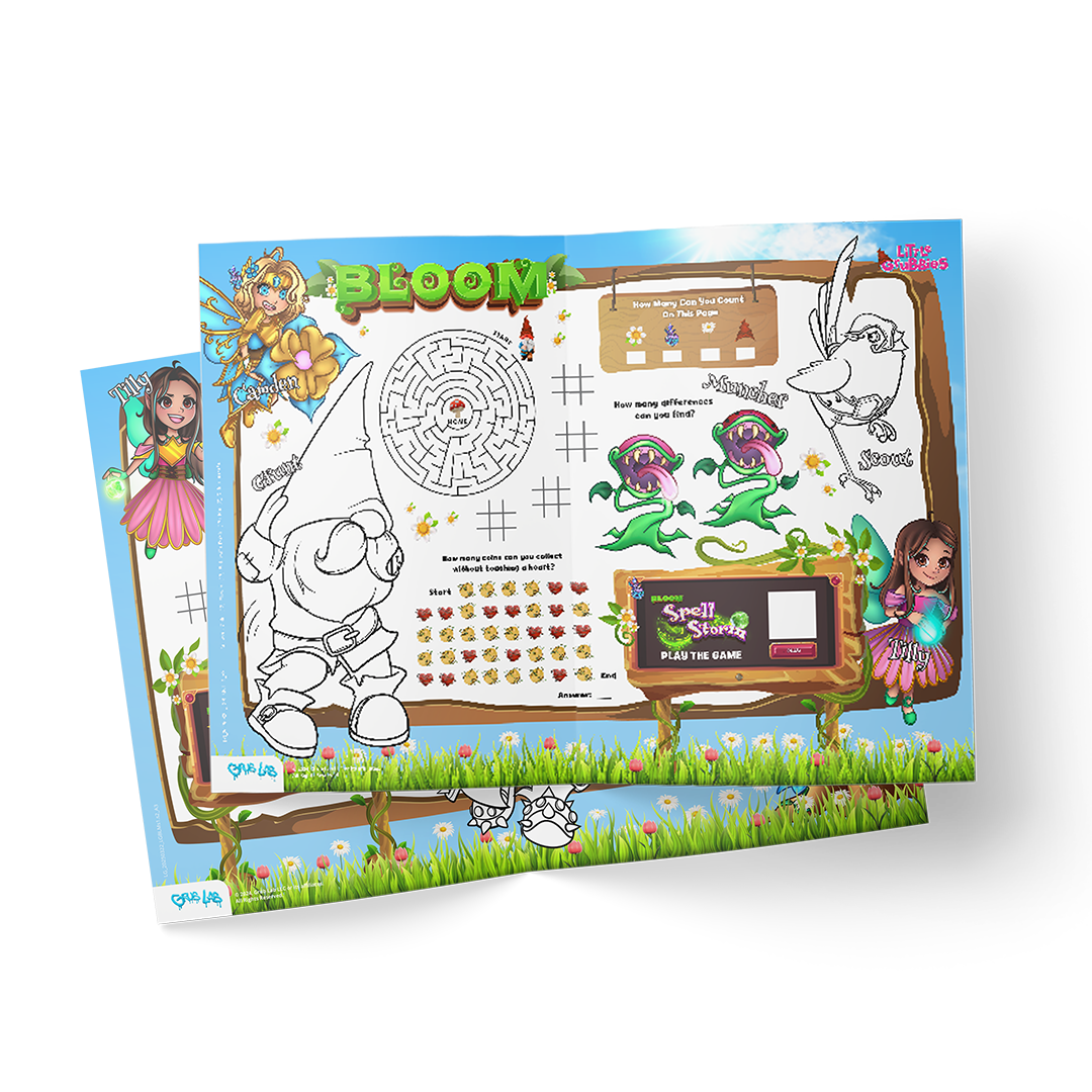 100 Little Grubbies Bloom Booklets