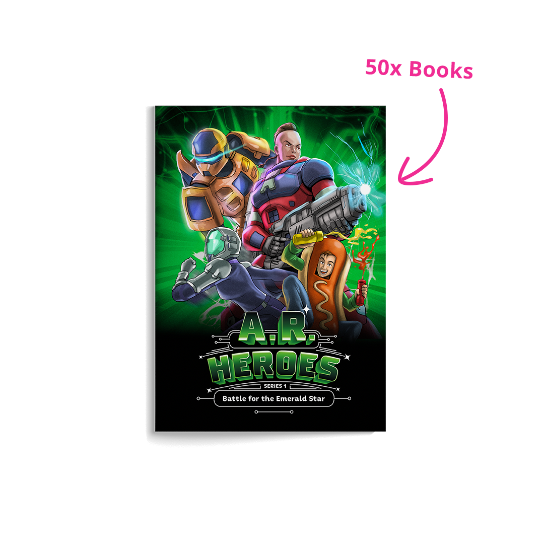 AR Heroes Surprise Books