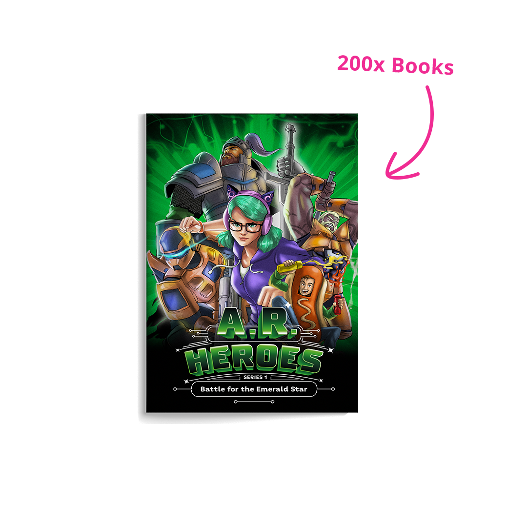 AR Heroes Surprise Books