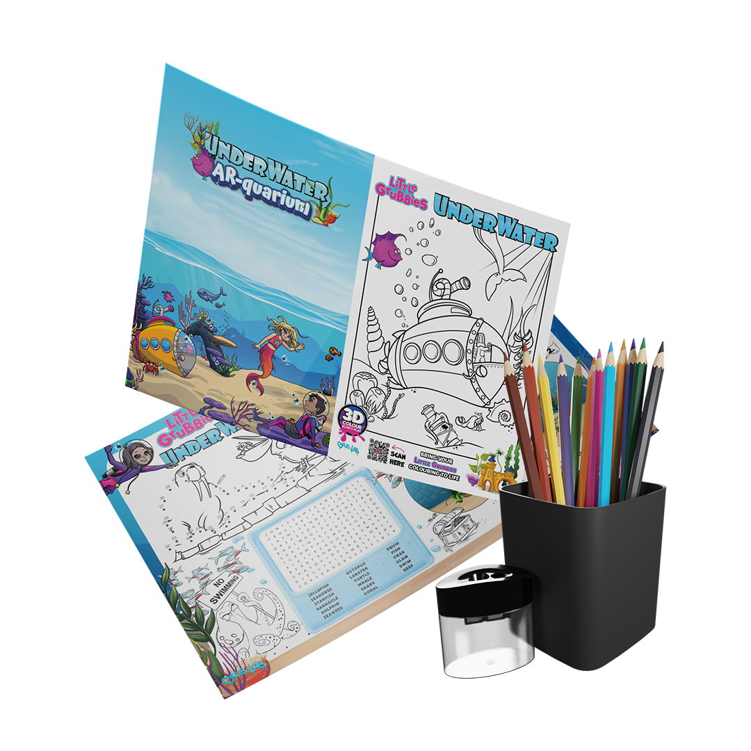 Grub Lab's Little Grubbies Underwater Booklets
