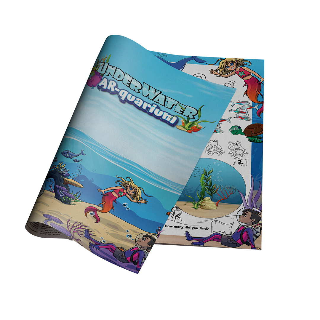 100 x Grub Lab's Little Grubbies Underwater Booklets