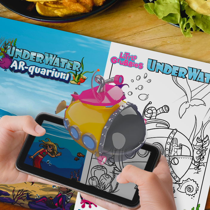 100 x Grub Lab's Little Grubbies Underwater Booklets