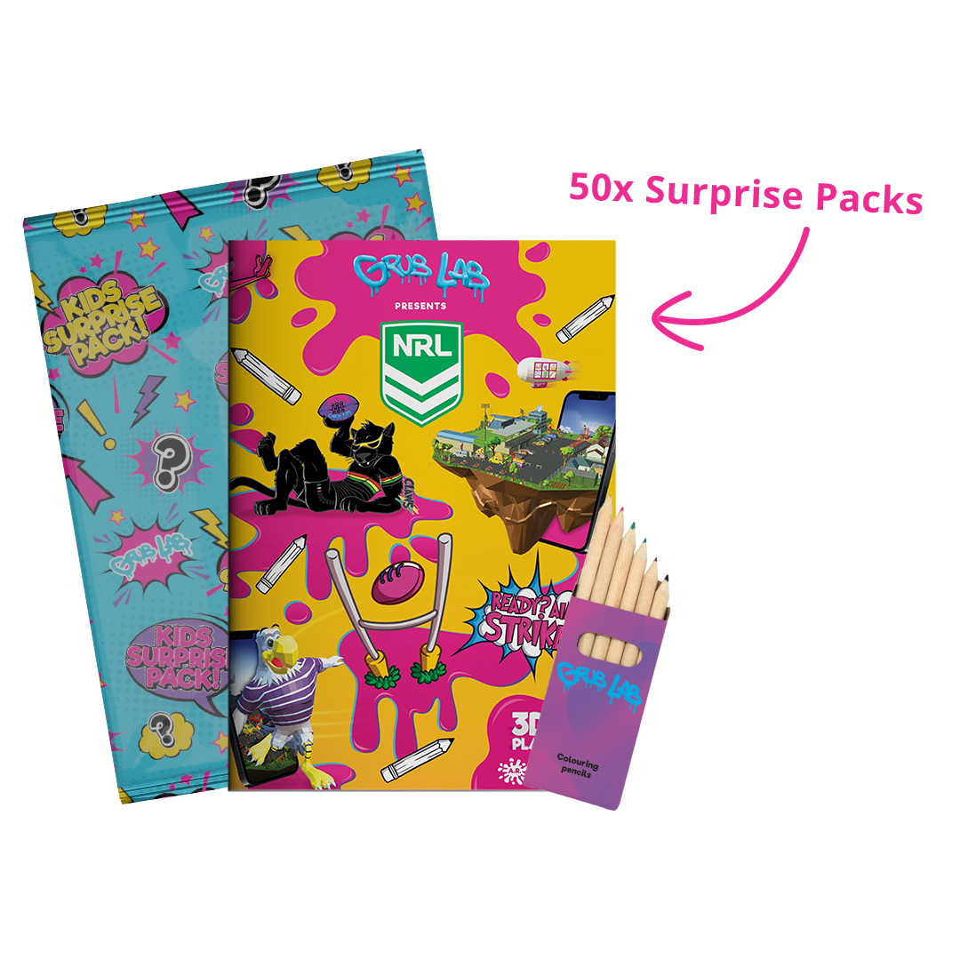 NRL Surprise Packs with Stickers