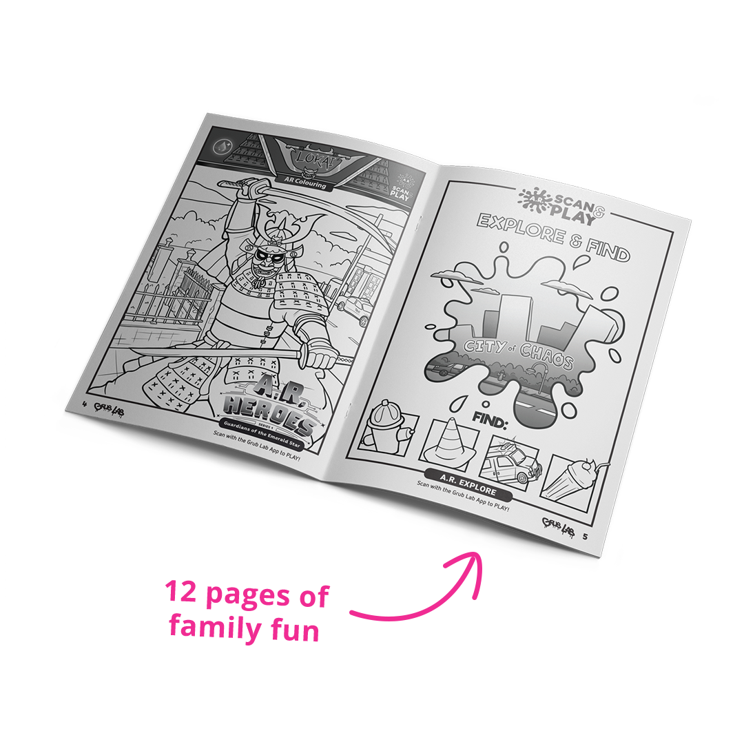 AR Heroes Surprise Books