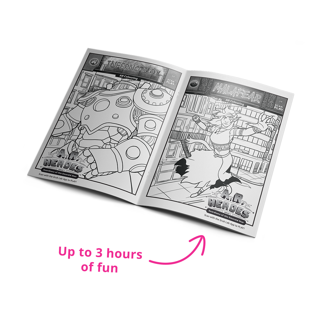 AR Heroes Surprise Books