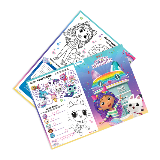 100 Gabby's Dollhouse Splat Lab Booklets