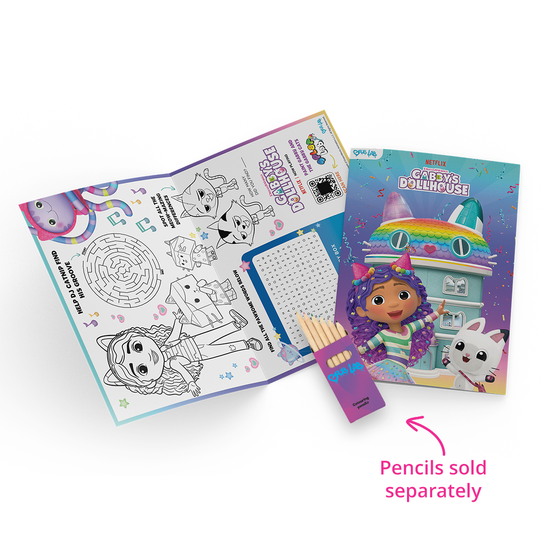 100 Gabby's Dollhouse Splat Lab Booklets